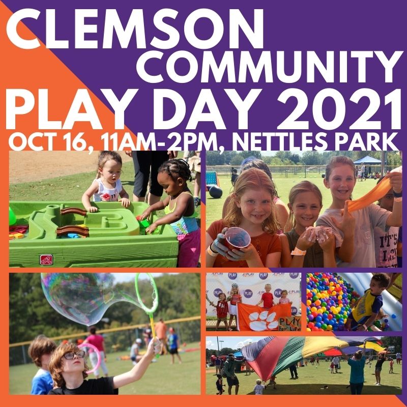 Clemson Community Play Day October 16